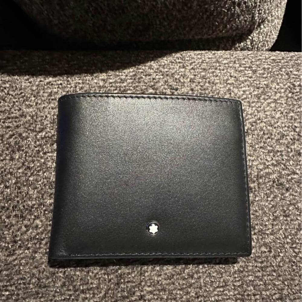 Montblanc Black Leather Card Holder